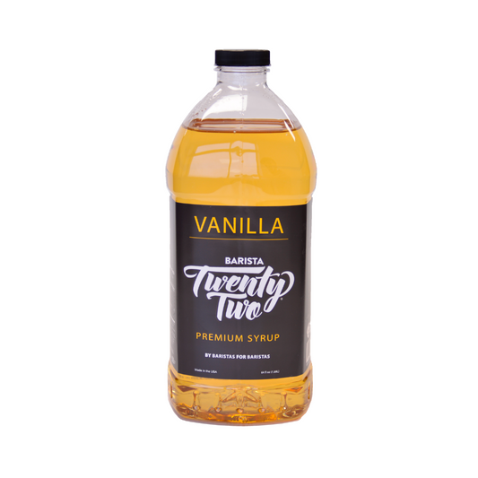 Barista 22 Vanilla Syrup (64 oz)