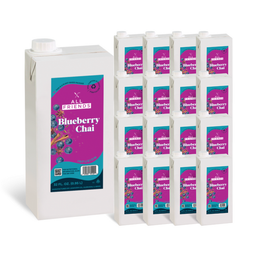 All Friends Blueberry Chai 32oz (Case of 12)