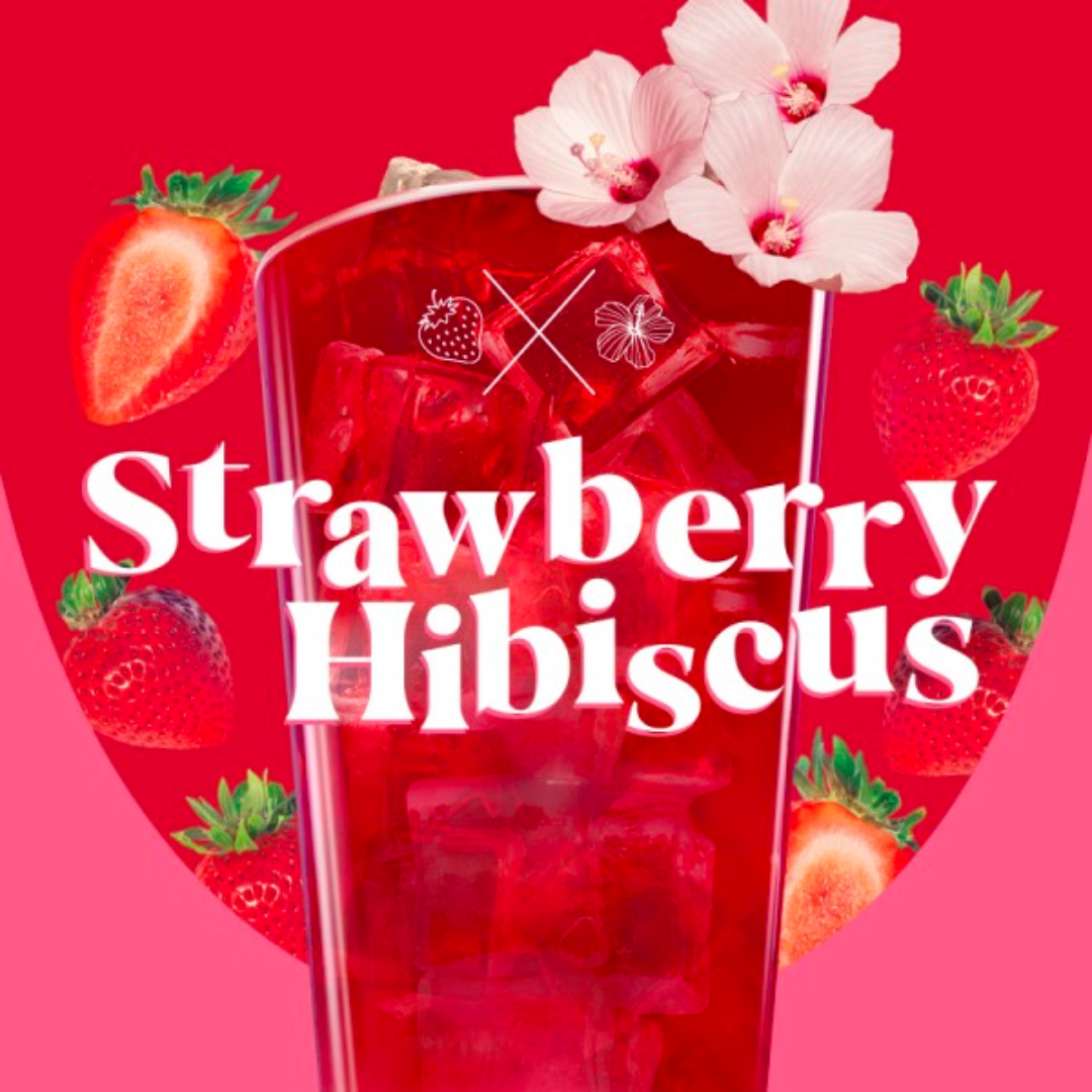 All Friends Strawberry Hibiscus 32oz (Case of 12)