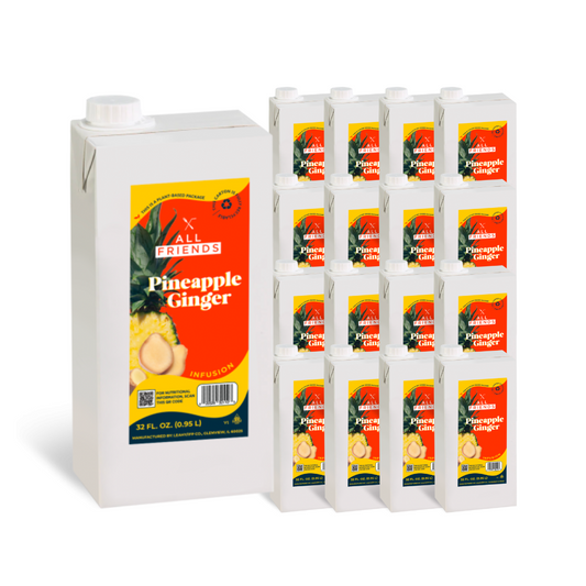 All Friends Pineapple Ginger 32oz (Case of 12)
