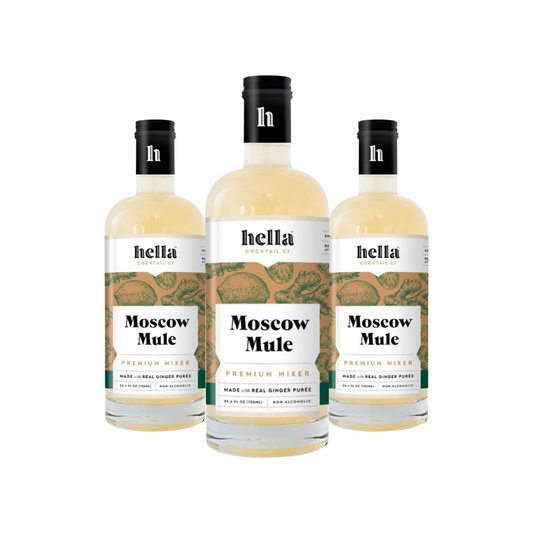 Hella Cocktail Moscow Mule Premium Mixer (Case of 6)