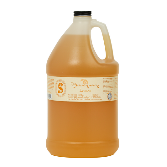 Strangeways Lemon Cordial Mixer 1 Gallon Jug (Case of 4)