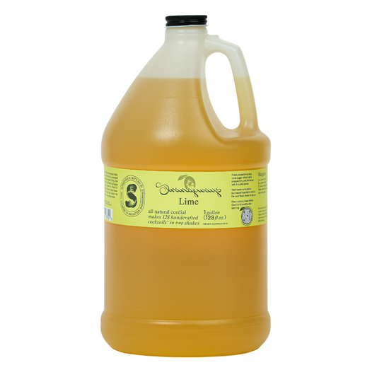 Strangeways Lime Cordial Mixer 1 Gallon Jug (Case of 4)