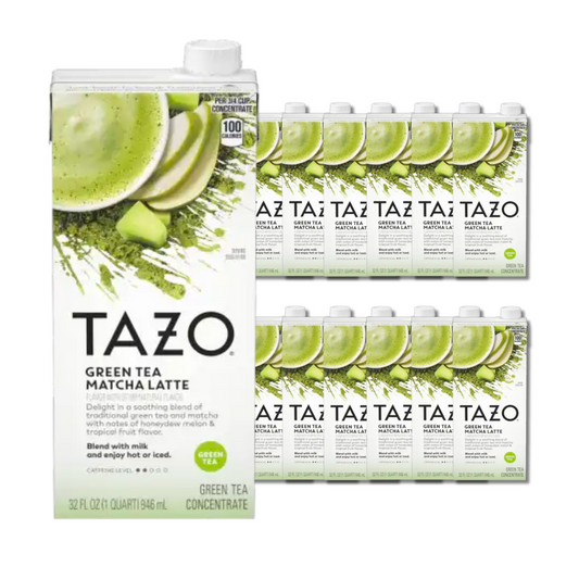 Tazo Green Tea Matcha Latte Concentrate (Case of 12)