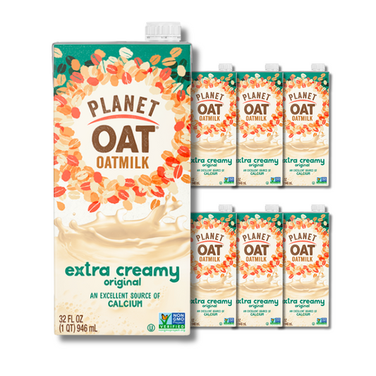 Planet Oat Extra Creamy Shelf-Stable Oat Milk (Case of 6)